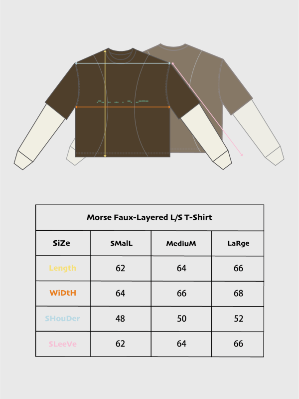 Morse Faux-Layered L/S T-Shirt
