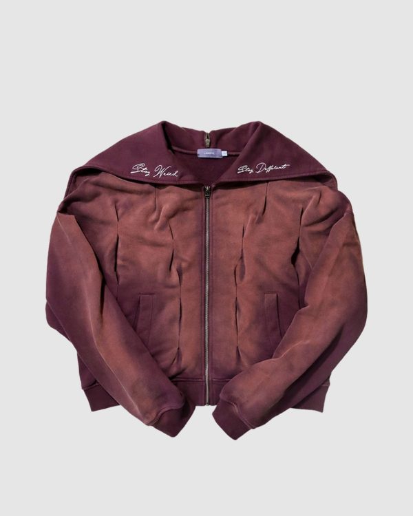 Shawl Zip-up Hood