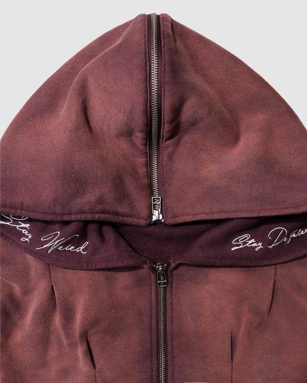 Shawl Zip-up Hood