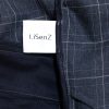 Raw Hem Checked Shorts