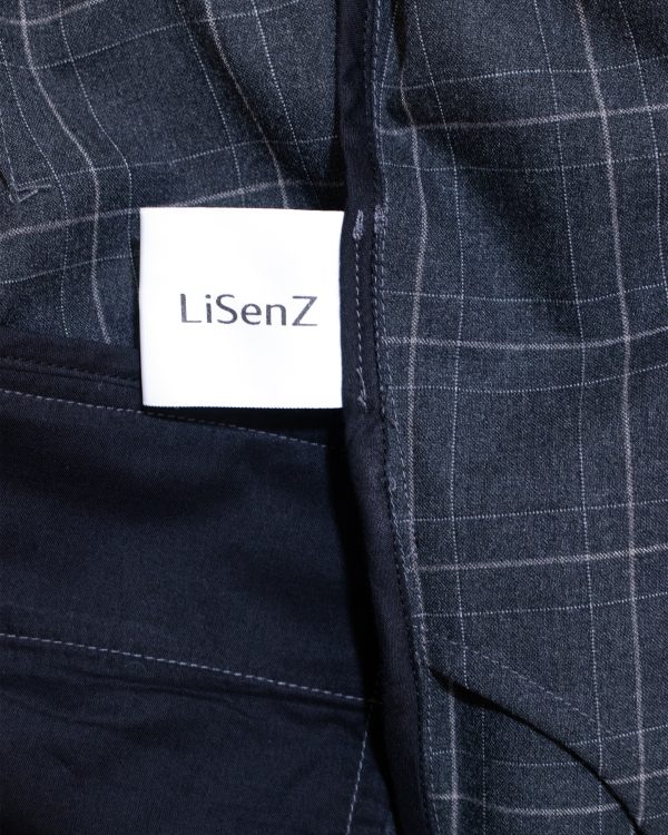 Raw Hem Checked Shorts