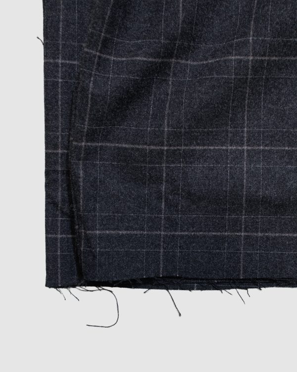Raw Hem Checked Shorts
