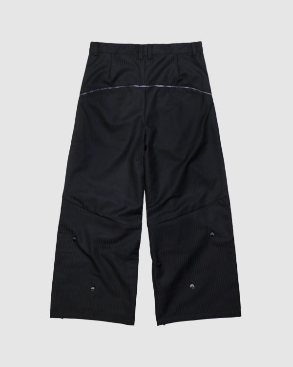 Striped Convertible Trousers