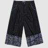 Striped Convertible Trousers