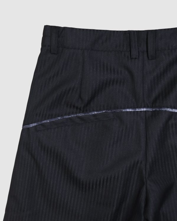 Striped Convertible Trousers
